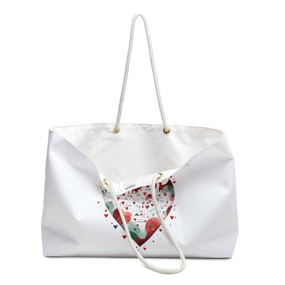 I Stand with Gaza White Tote Bag Palestinian Heart Love Free Gaza Palest… - Picture 3 of 5